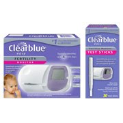 Fertility Monitor & Test Sticks Combo - Helps Reduce the Time it Takes to Conceive Your Baby, (Clearblue Easy)