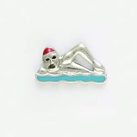 Foyo FY068 Male Swimmer Shoe Charm