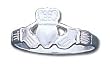 Solid Sterling Silver Claddagh Ring