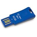 Kingston DataTraveler Mini Slim 16 GB USB 2.0 Flash Drive DTMSB/16GB (Blue)