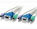 Level One ACC-2006 Kabelsatz 6m PS/2 f. KVM Switch