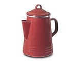 Paula Deen 8 Cup Stovetop Percolator, Red