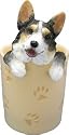 Welsh Corgi Tri-Color Pen/Pencil Holder - Gift for Dog Lover