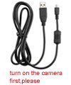 Replacement USB Data Cable (Nikon UC-E6, Konica Minolta USB-2,USB-3,Pentax I-USB7,I-USB17,I-USB33,Olympus CB-USB7) for minolta camera