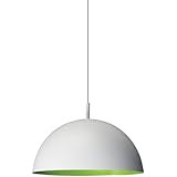 Philips 40228/33/48 Roomstylers Pendant Light, White with Green Inside