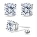 Your Own Beautiful Diamond Earrings in 18K White Gold