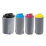 4 Pack of compatible toner Cartridge to replace Samsung CLP-K350A, CLP-C350A, CLP-M350A, CLP-Y350A