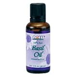 BASIL OIL - 1 OZ., (Now Food)