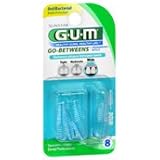GUM Go Betweens Proxabrush Refills, Wide, 8-Count Packages