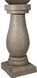 E-V Baluster Column Granite 9 Inch diameter x 22.5 Inch tall
