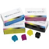 Media Sciences - Solid inks - 3 x cyan