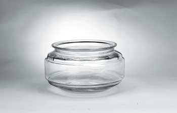 6PK Glass Squat Bowl 1 Gallon (Catalog Category: 