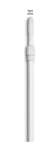 Hydro Tools 8365 8- to 16-Foot Adjustable Fluted Premium Fluted Telescopic Pool Pole - White