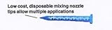 Helix Mixing Nozzle,Pk Of 20