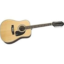 Epiphone DR-212 12-String Acoustic Guitar, Natural Chrome Hardware