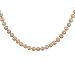 18 5-5.5mm Multi Colored Pearl Necklace with Clasp
