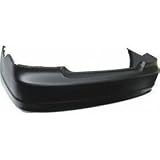 Rear Bumper Cover 01-03 Honda Civic Coupe 01 02 03 2001 2002 2003 2 Two Door