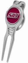 Southern Illinois Salukis Kool Tool With Golf Ball Marker Of 2)