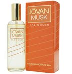 Jovan Musk by Coty for Women 3.2 oz Cologne Concentrate Spray