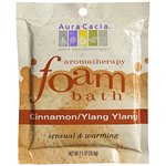 AURA CACIA, Aromatherapy Foam Bath Cinnamon Ylang - 2.5 oz
