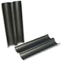 Baguette/French Bread Pan Perforated Non-Stick Aluminum, Dual Loaf (2 Furrows)