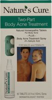 Huge save onwomen do not stop beauty Nature's Cure 2-Part Body Acne Treatment System, 1 Month Supply