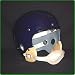 1947-1948 Syracuse Orange Authentic Replica Throwback NCAA Football Helmet