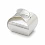 Ghirardelli Silver Origami Favor Box
