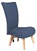 Baby : Monarch Nursery Chair - Cornflower Blue/Blonde