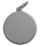 10 Karat White Gold High Polish Round Dog Tag 21Zdtt47q3L. SL160 10 Karat White Gold High Polish Round Dog Tag
