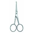 Perfect Beauty Beard, Moustache & Nose Scissors - Curved Blades - Made in Italy