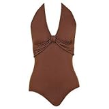 Nouveau Riche One Piece Halter Swimsuit by Jantzen - Plus Size Swimwear Plus Size Swimsuit
