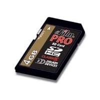 Delkin Devices DDSDPRO2-4GB 4GB 150X SDHC eFilm Secure Digital Pro Card