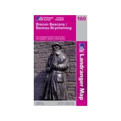 Brecon Beacons (OS Landranger Map)