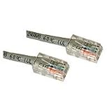 100-pack 14ft Gray Cat5e Patch Cable No Boots