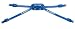 Football - Schutt Youth 4 Point Low Hook-Up Chinstrap