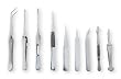 Westward 4YR08 Tweezer Kit, 9 PC