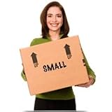 EcoBox Brand 16 1/2 x 12 5/8 x 12 5/8" Genuine Small Moving Boxes (Pack of 15)