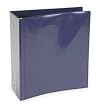 Dakota Designs 2LKE5 View Binder, O-Ring, 3 In, PP, Blu, PK6