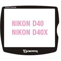 Giottos Aegis 59.7 x 50.4mm Professional Glass LCD Screen Protector for the Nikon D40 / D40X, 12 Layers of Multi-Coatings Each Side.