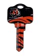Cincinnati Bengals Kwikset KW1 House Key