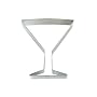 Cookie Cutter Martini Glass 4"
