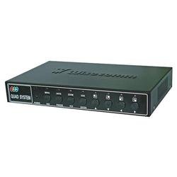 Wisecomm QC1100 Real Time Digital Quad Splitter - Small Black