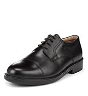 Airflex™ Wide Fit Leather Toe Cap Shoes
