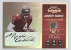 Marquise Walker #190/330 Tampa Bay Buccaneers (Football Card) 2002 Playoff Contenders [???] #154