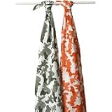 Aden + Anais Camo Muslin Cotton Swaddle Blankets 2... by Aden %2B Anais