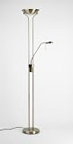 Deckenfluter Stehleuchte Stehlampe Nebraska Antik-Messing