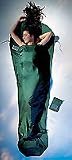 Buy Cocoon - SM70 - MummyLiners Silk Sleeping Bag Liner - Dark Olive Green - Single