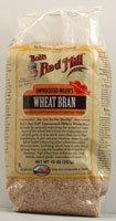 Bob's Red Mill Unprocessed Wheat Bran, 10 oz (283 g)