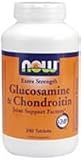 Glucosamine & Chondroitin Extra Strength 240 Tabs NOW Foods